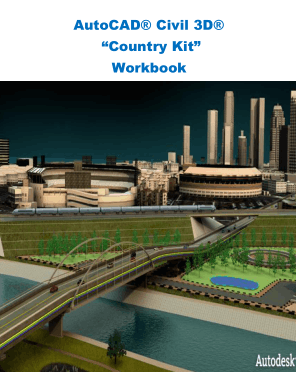 AutoCAD Civil 3D Country Kit Workbook
