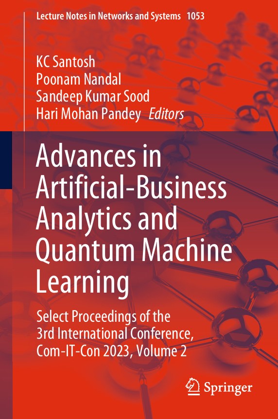 Advances in Artificial Business Analytics and Quantum Machine Learning
