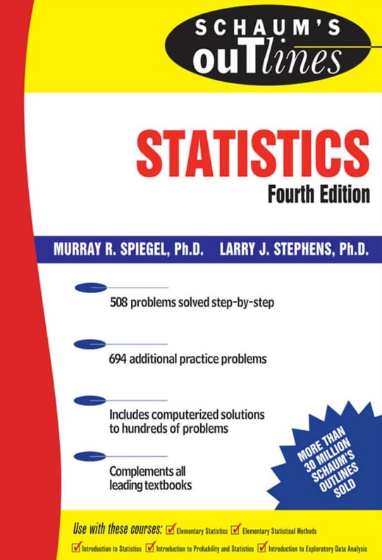 Schaum's Outline Of Statistics 4th Edition
