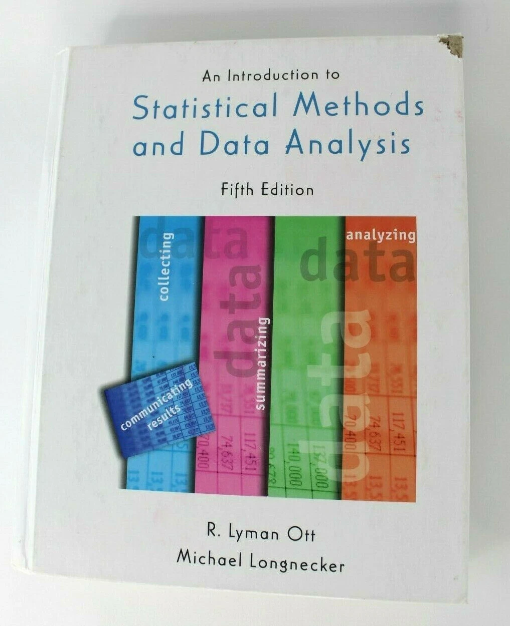 An Introduction to Statistical Methods and Data Analysis 5th Edition