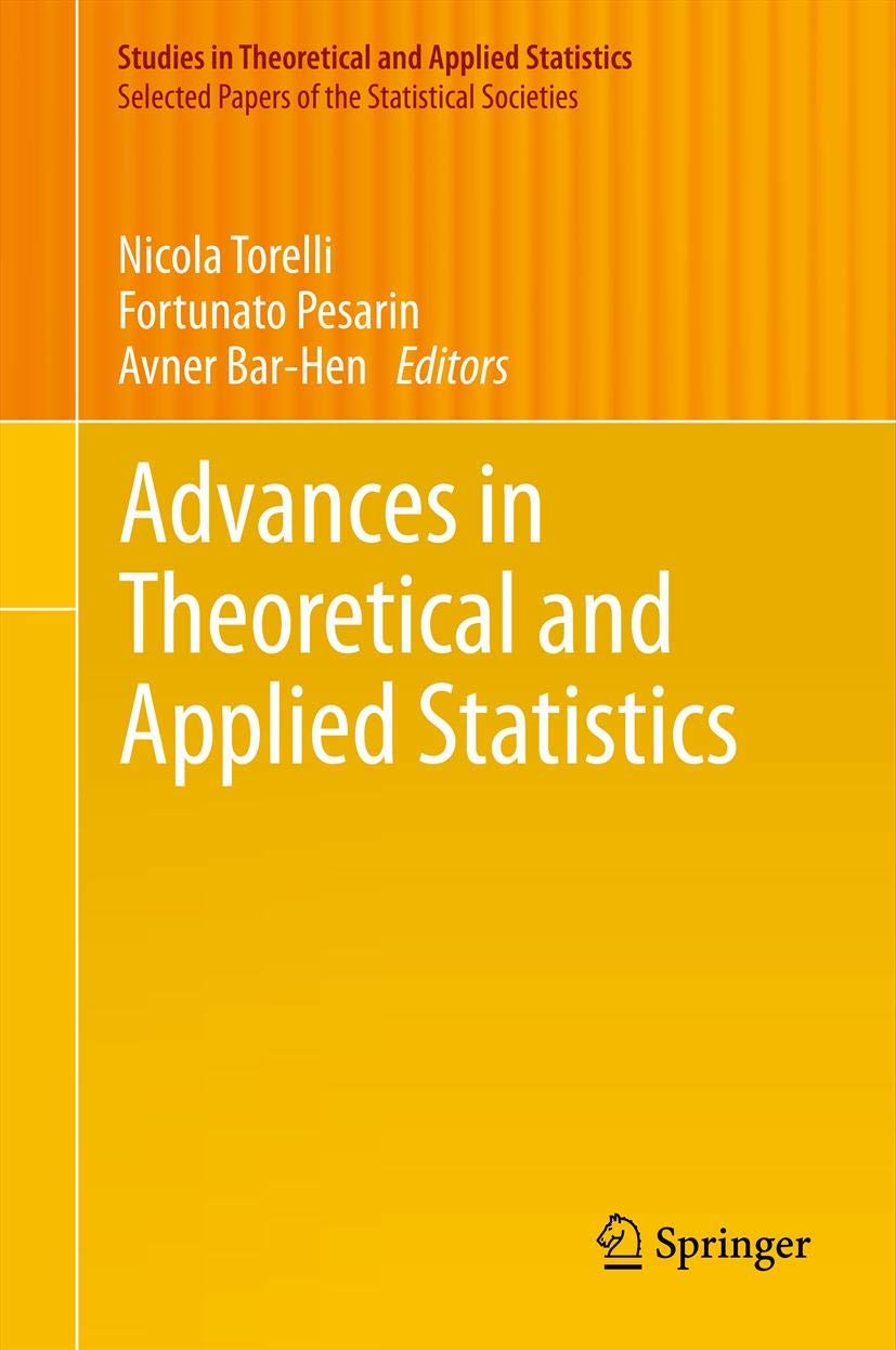 Advances in Theoretical and Applied Statistics
