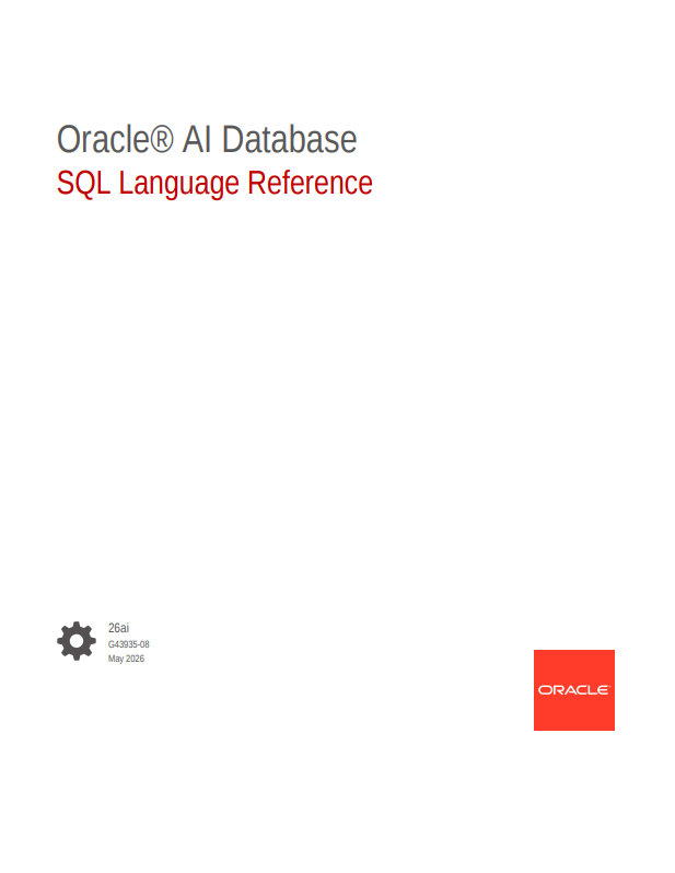 SQL Language Reference