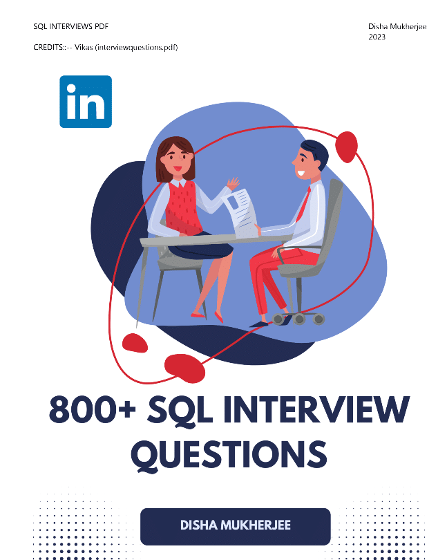 800+ SQL Interview Questions
